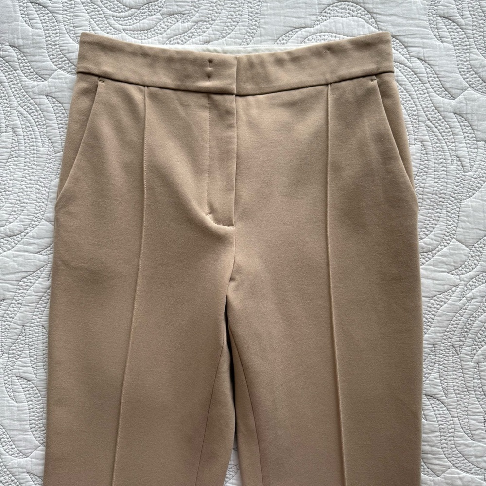 Tailored High-Rise Wide-Leg Pants in Camel/Tailored Beautiful luxury slacks!! - Picture 3 of 16